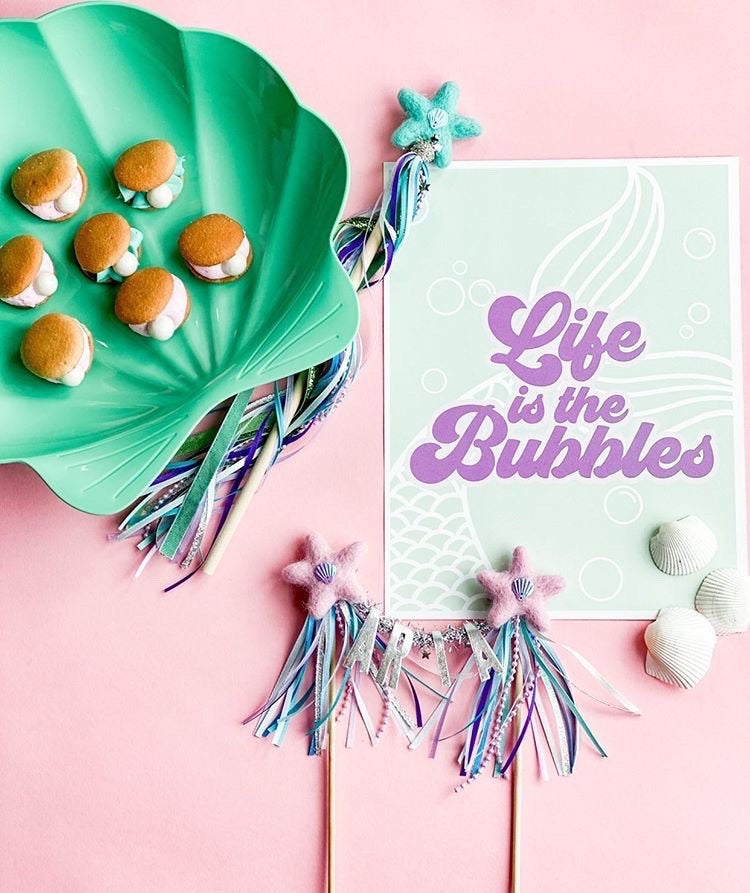 Life is the Bubbles | Printable Party Set