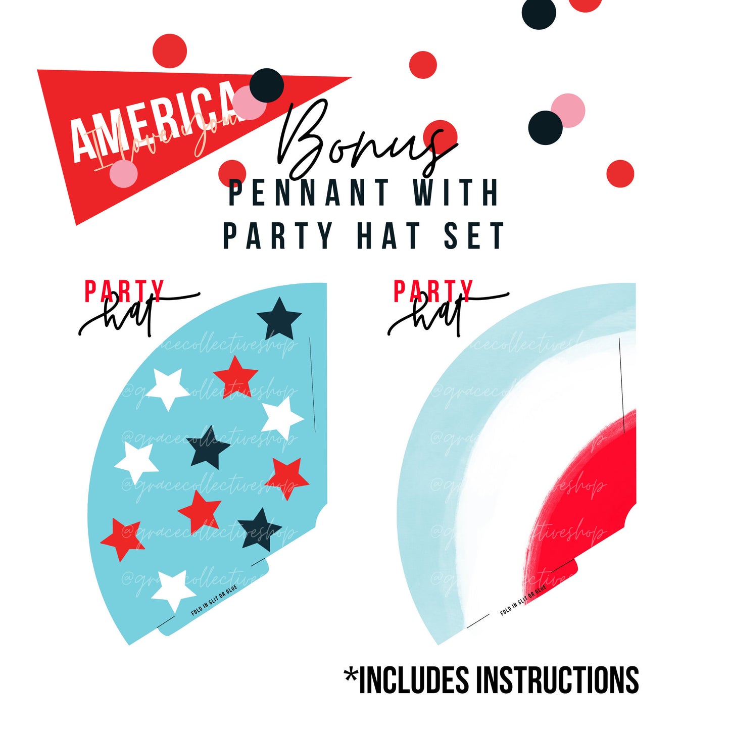 Independence Day | Printable Party Set